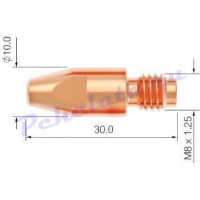 Контактни дюзи М8х30   Ф1.0 Ф1.2 Ф1.6